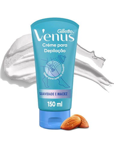 Creme para Depilação com Óleo de Amêndoas