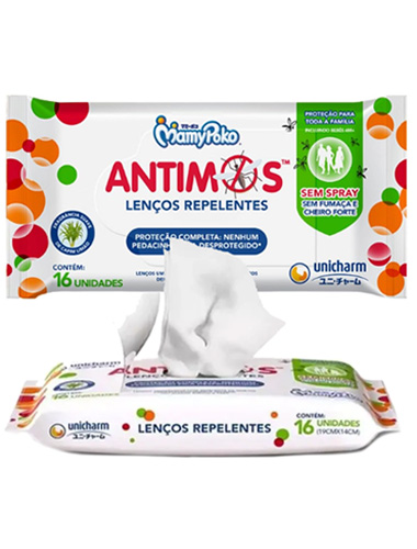 Lenços Repelentes Antimos